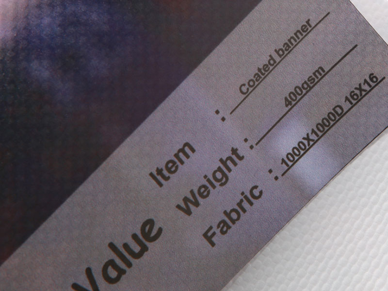 PVC In kỹ thuật số Coated Flex Banner 400gsm