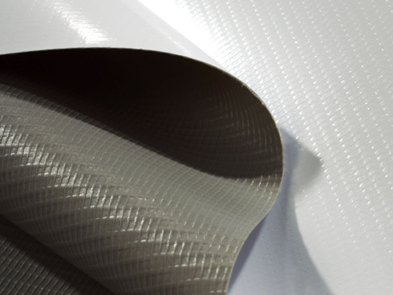 440gsm PVC Greyback bề mặt trắng Banner linh hoạt